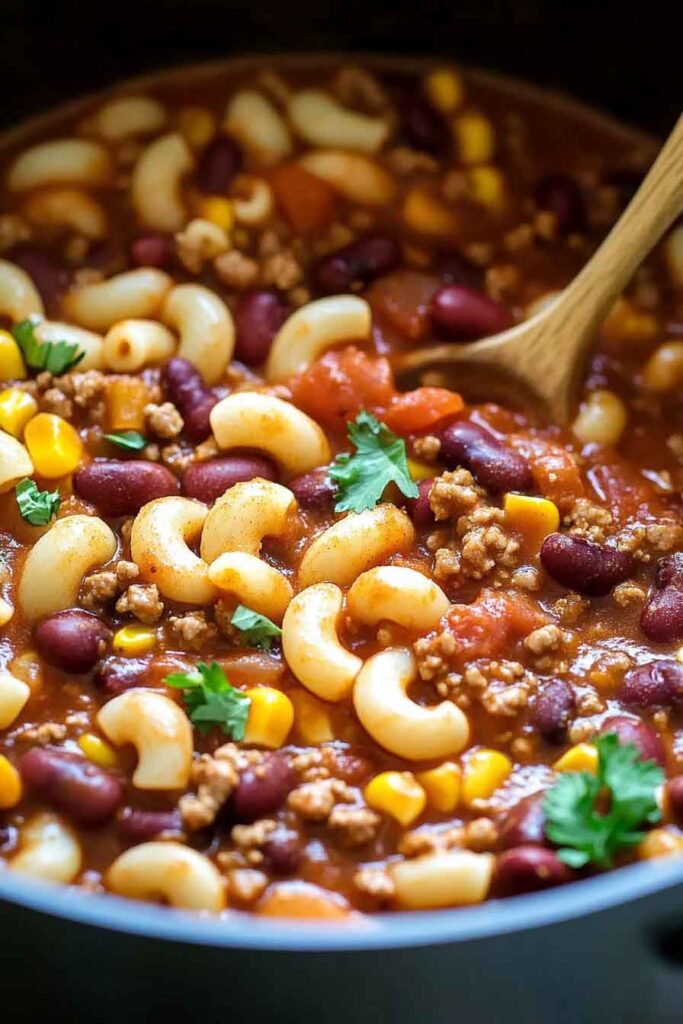 One Pot Chili Mac