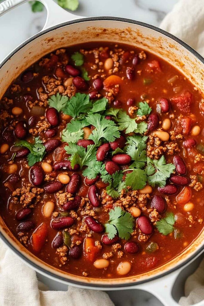 The Best Homemade Stovetop Chili