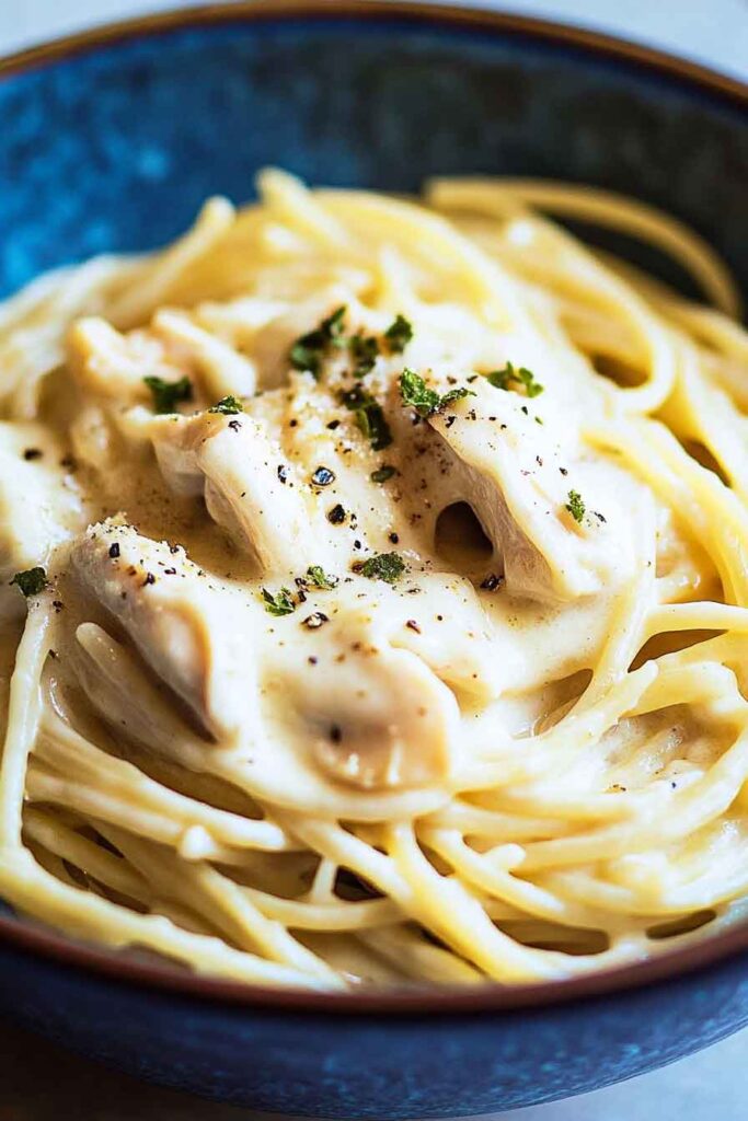 10 Minute Cream Cheese Pasta