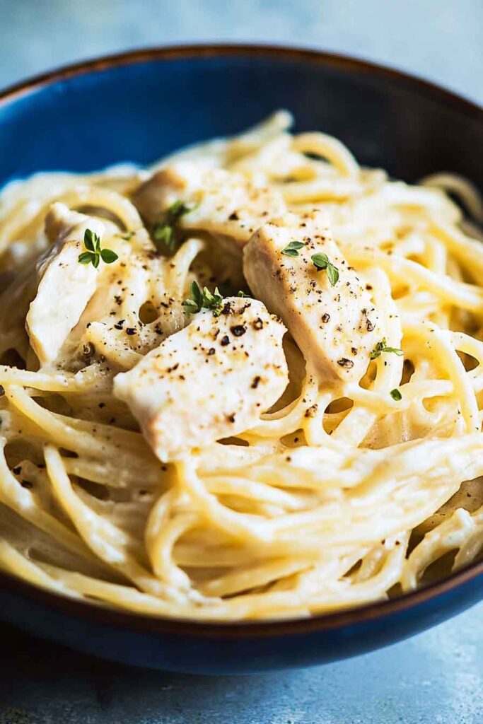 10 Minute Cream Cheese Pasta