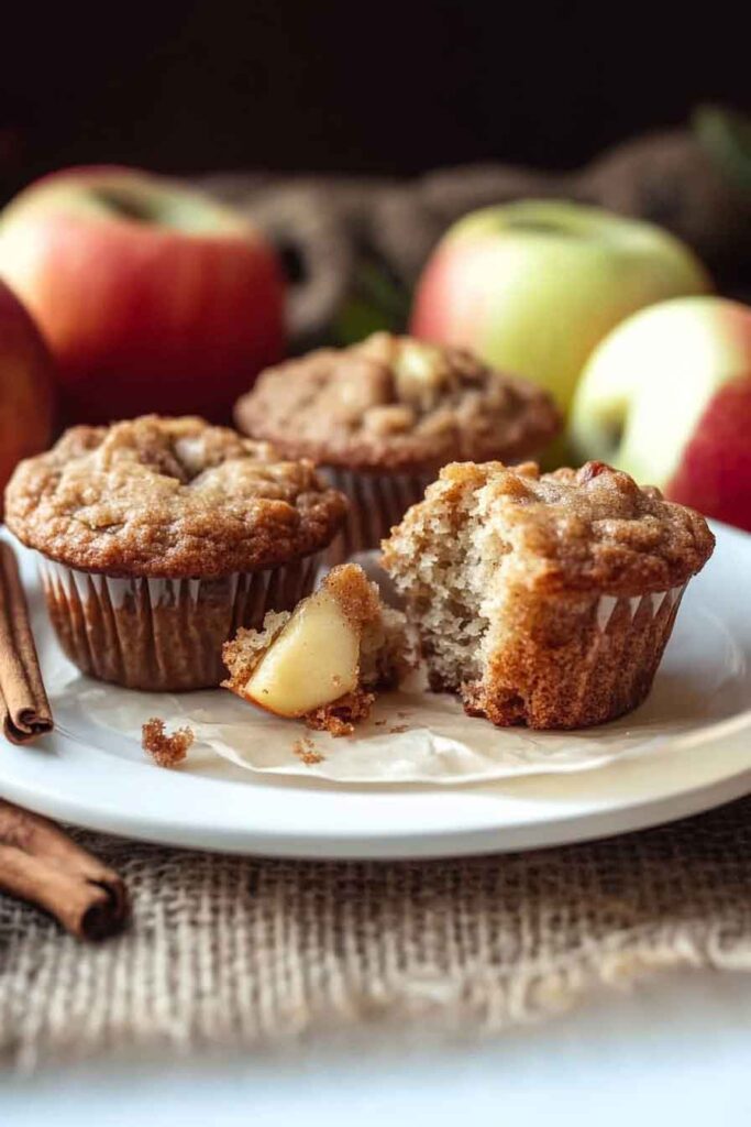 Ingredients for Apple Cinnamon Muffins