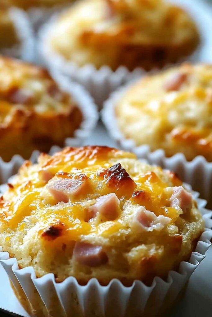 How to Make Ham and Cheese Fluffy Muffins