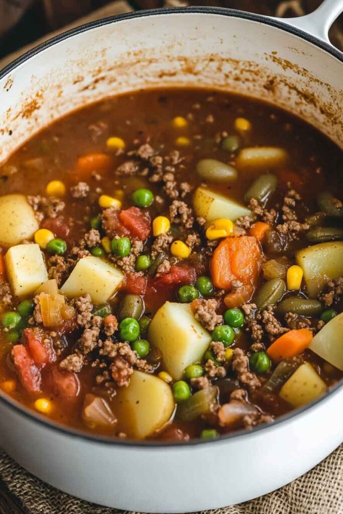 How to Make Hamburger Soup