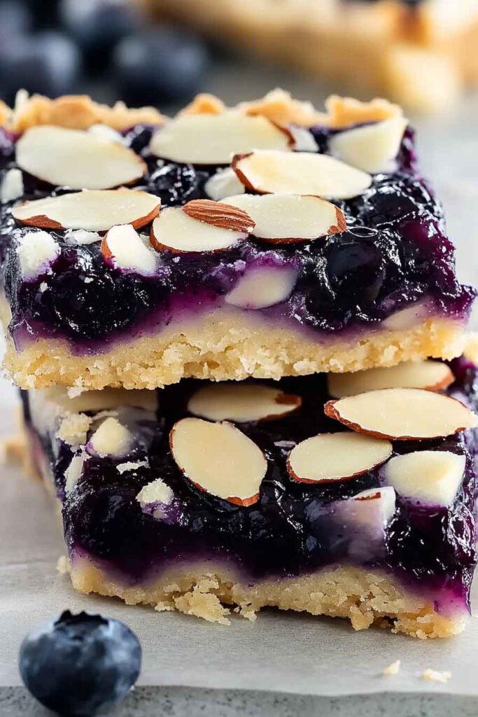 Ingredients for Blueberry Pie Bars