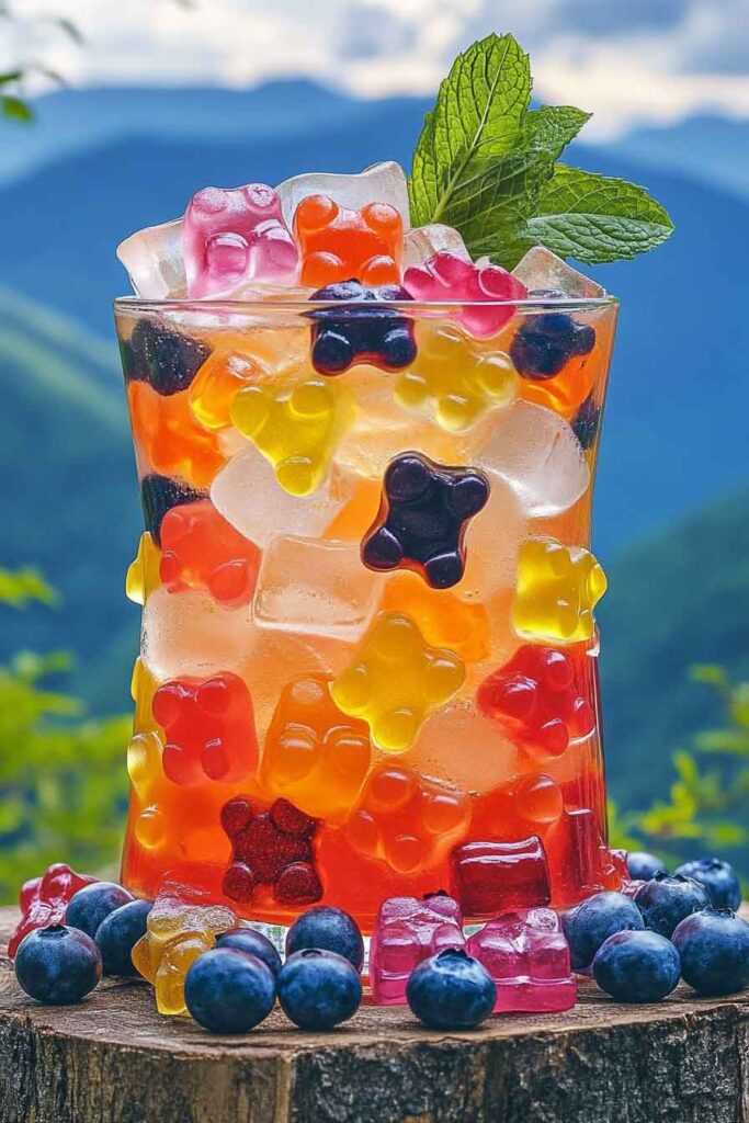 Ingredients for Oversized Gummy Bear Punch