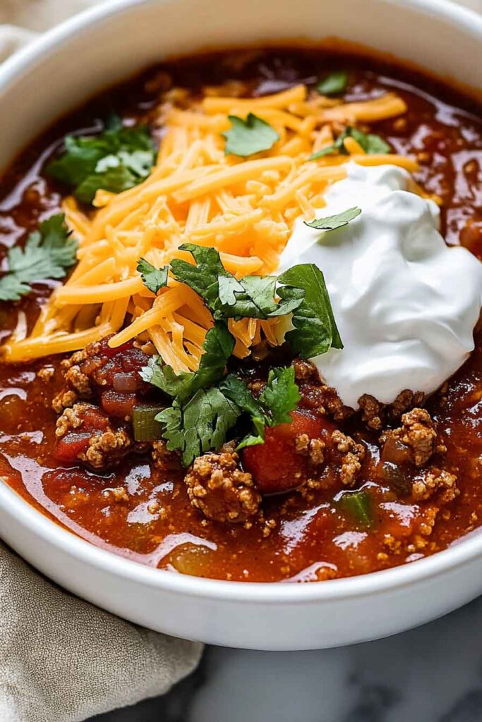 Texas No Beans Chili