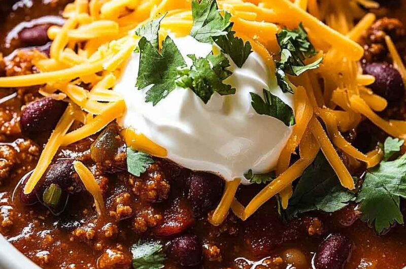 Texas No Beans Chili