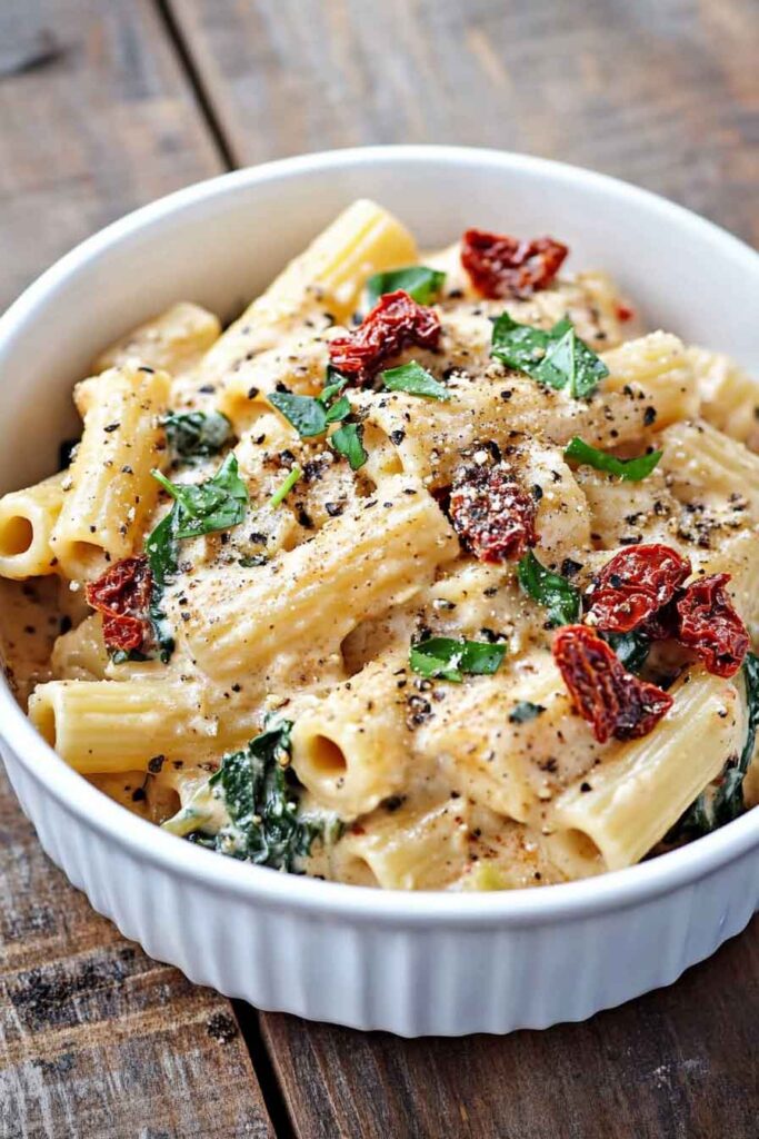 Vegan Tuscan Rigatoni
