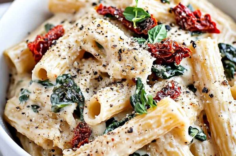 Vegan Tuscan Rigatoni