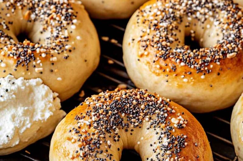 Cottage Cheese Protein Bagels