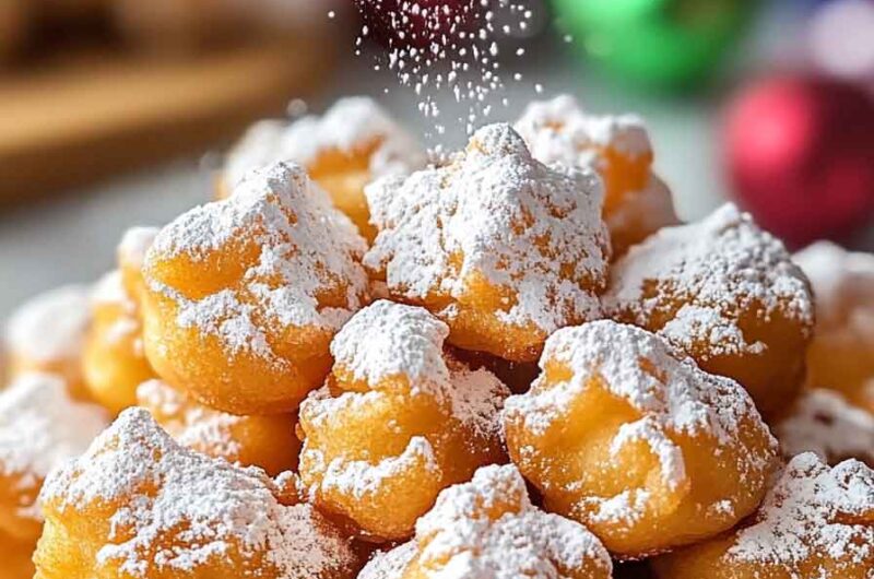 Funnel Cake Bites Recipe