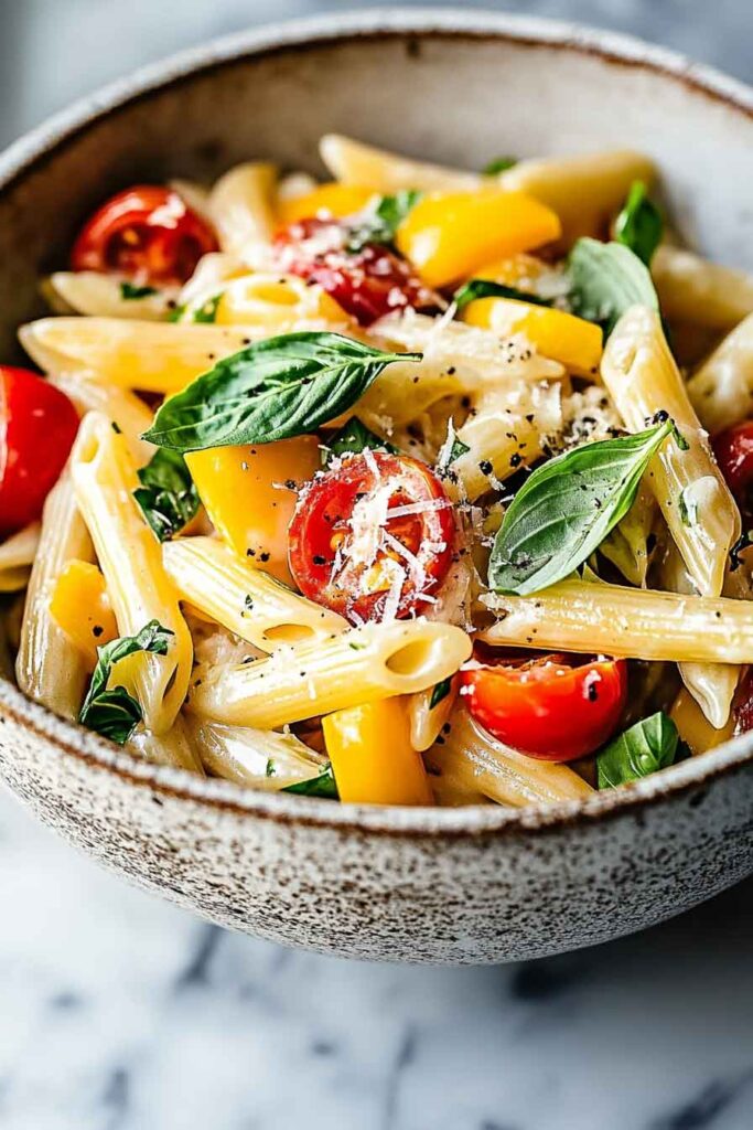 Ingredients for Pasta Primavera