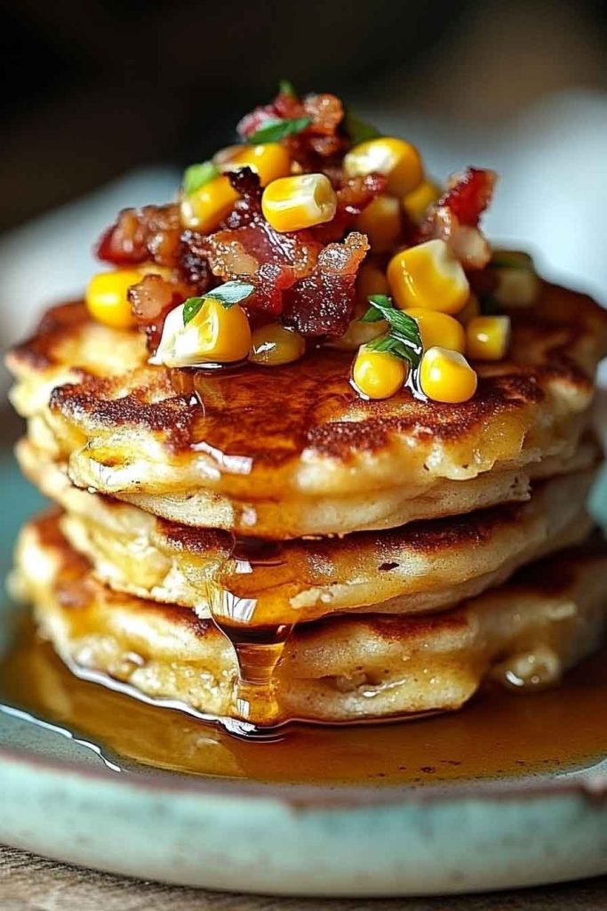 Ingredients for Bacon And Corn Griddle Cakes