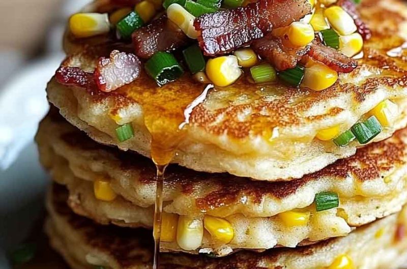 Bacon And Corn Griddle Cakes