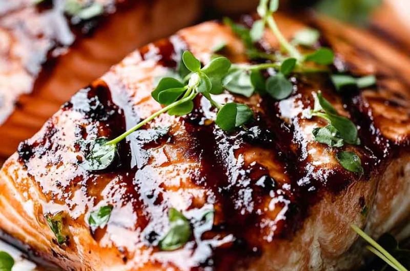 Balsamic Glazed Salmon