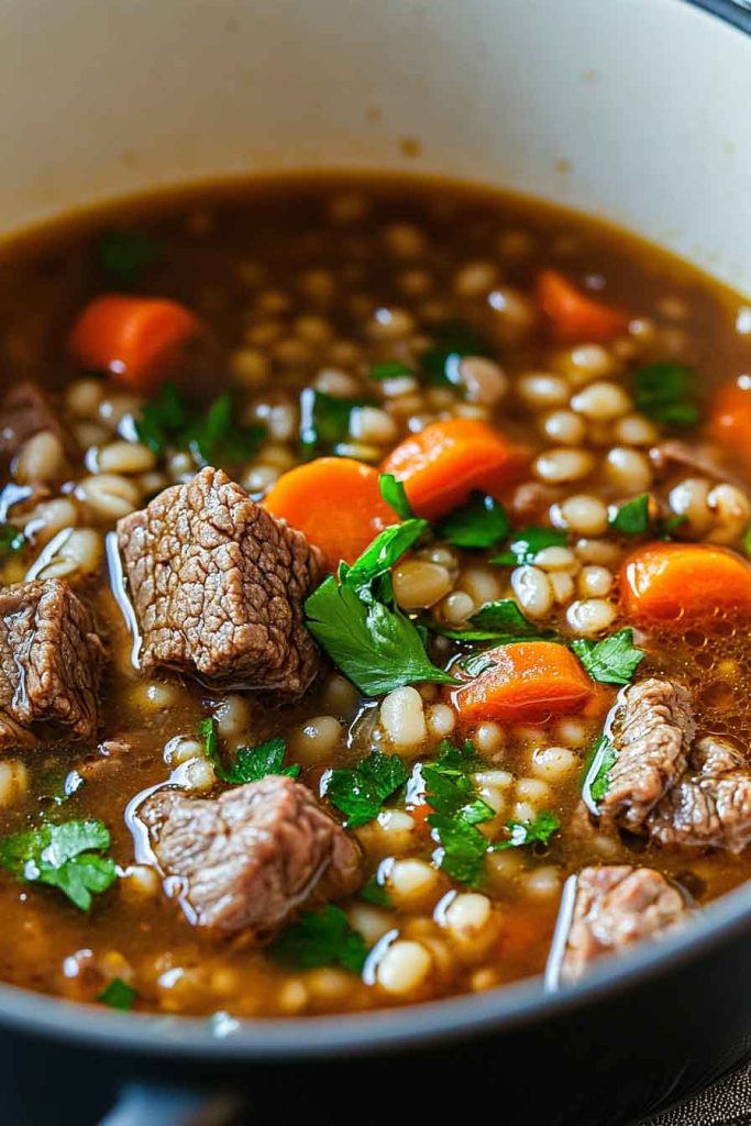Beef Barley Soup