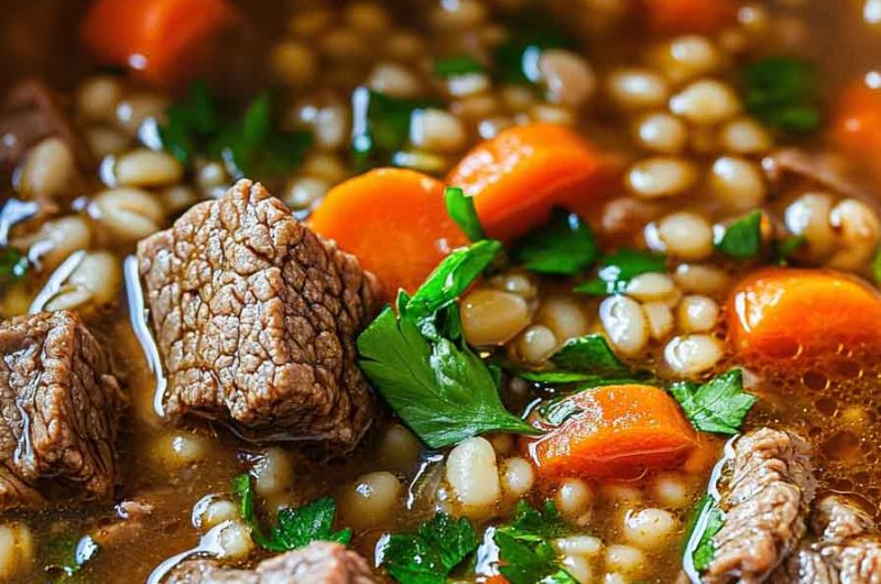 Beef Barley Soup