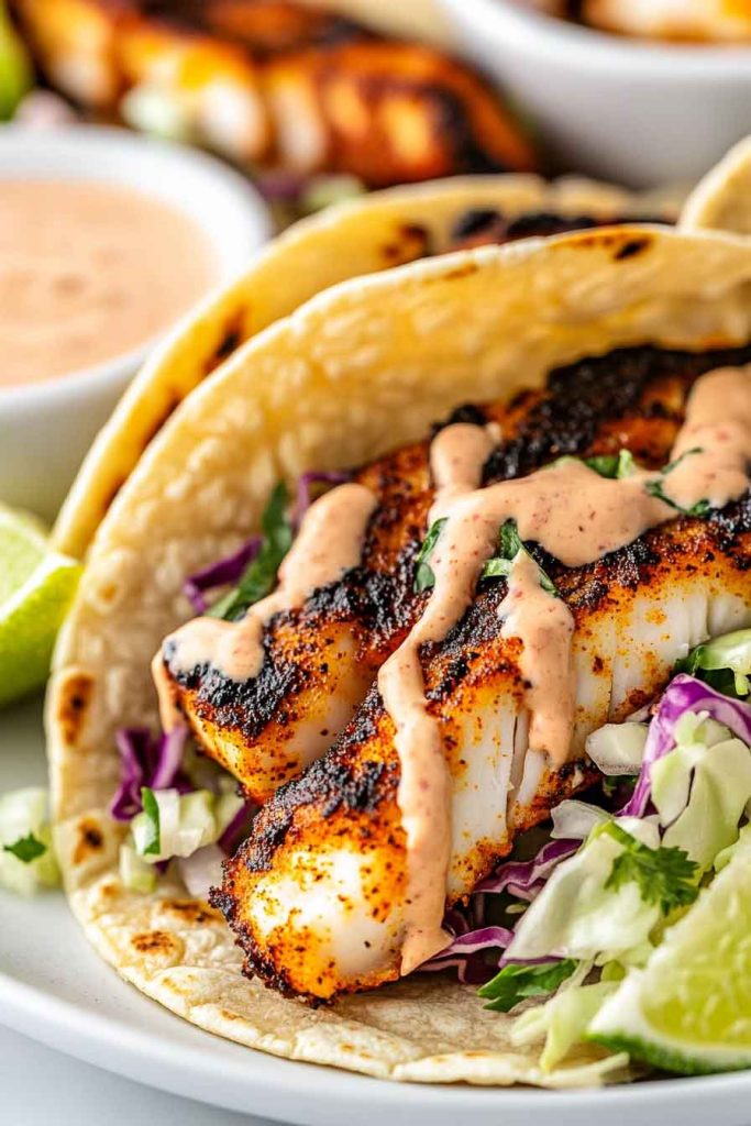 Blackened Fish Tacos