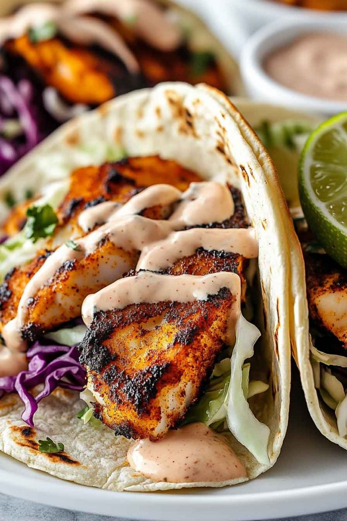 Blackened Fish Tacos
