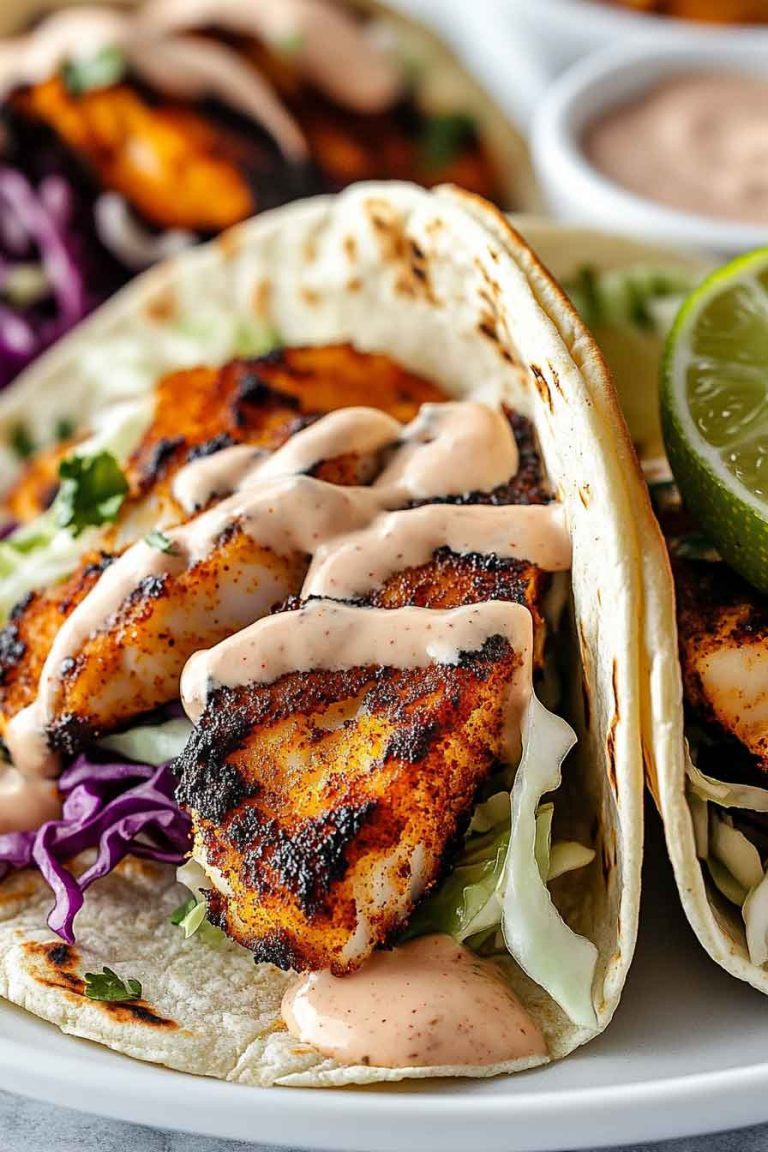 Blackened Fish Tacos