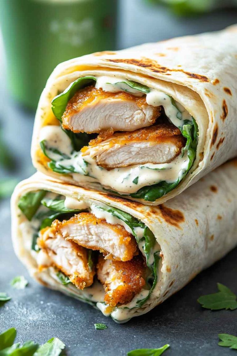 Chicken Ranch Wraps