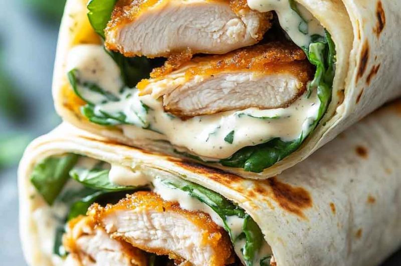 Chicken Ranch Wraps