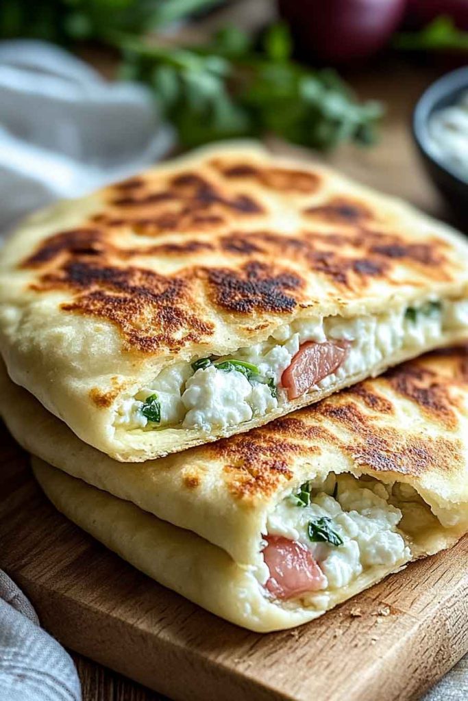 How to Make Cottage Cheese Flatbread