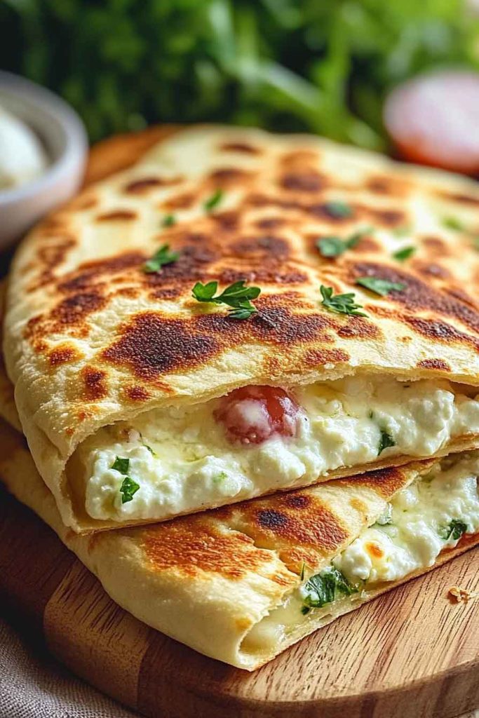 Ingredients for Cottage Cheese Flatbread