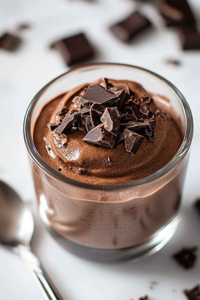 Ingredients for 2 Ingredient Chocolate Mousse