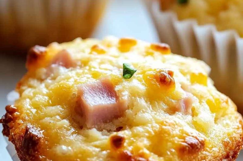 Ham And Cheese Fluffy Muffins: A Savory Delight To Brighten Your Day