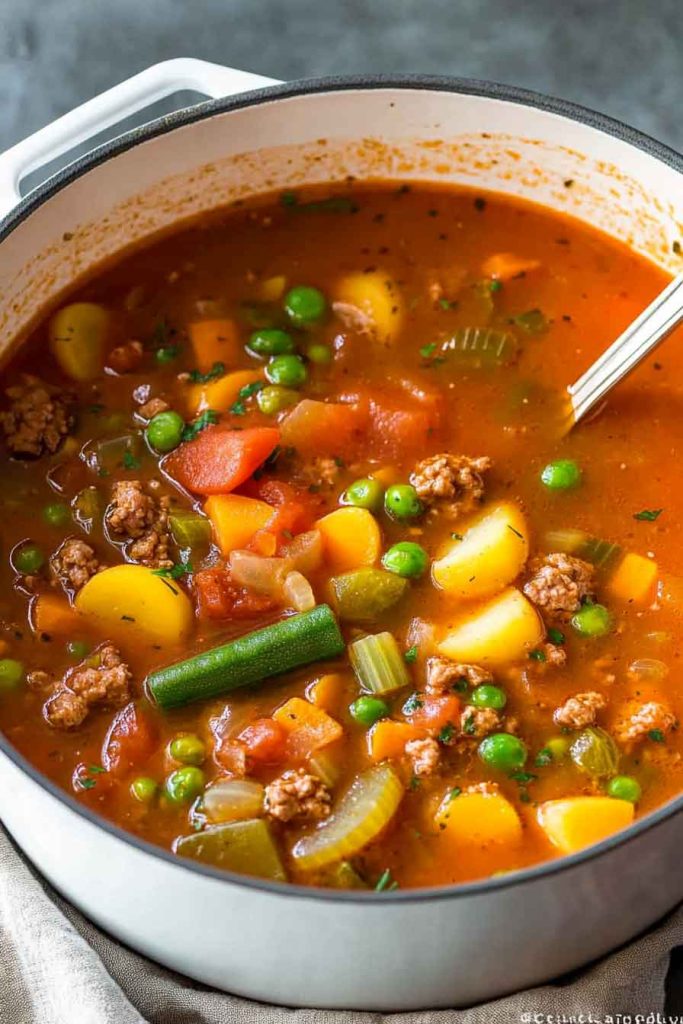 How to Make Hamburger Soup