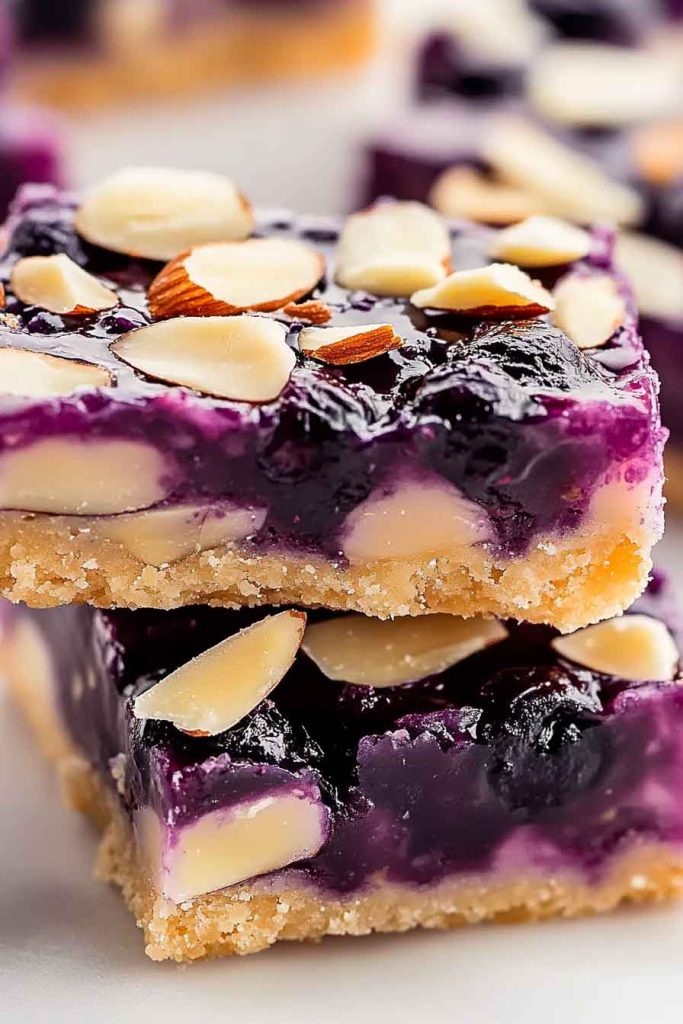 Ingredients for Blueberry Pie Bars