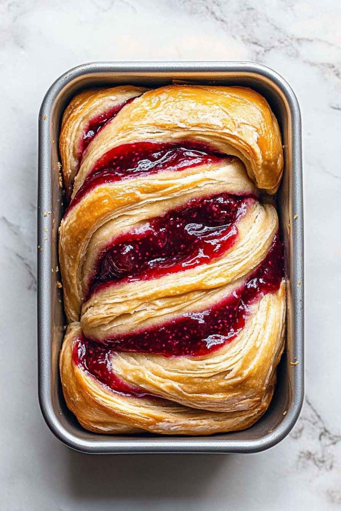 Ingredients for Jam Donut Babka Vegan