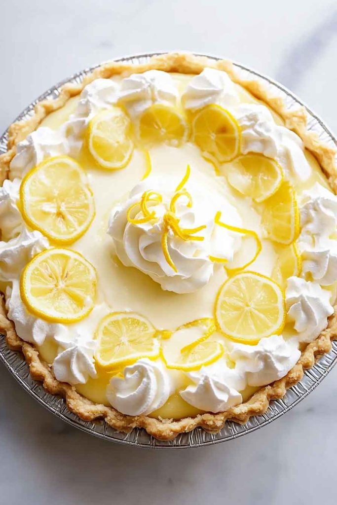 Ingredients for Lemon Cream Pie
