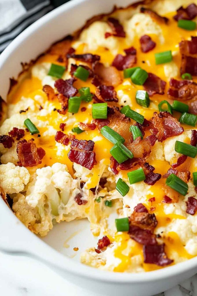 Loaded Cauliflower Casserole