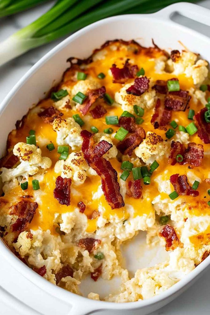 Loaded Cauliflower Casserole