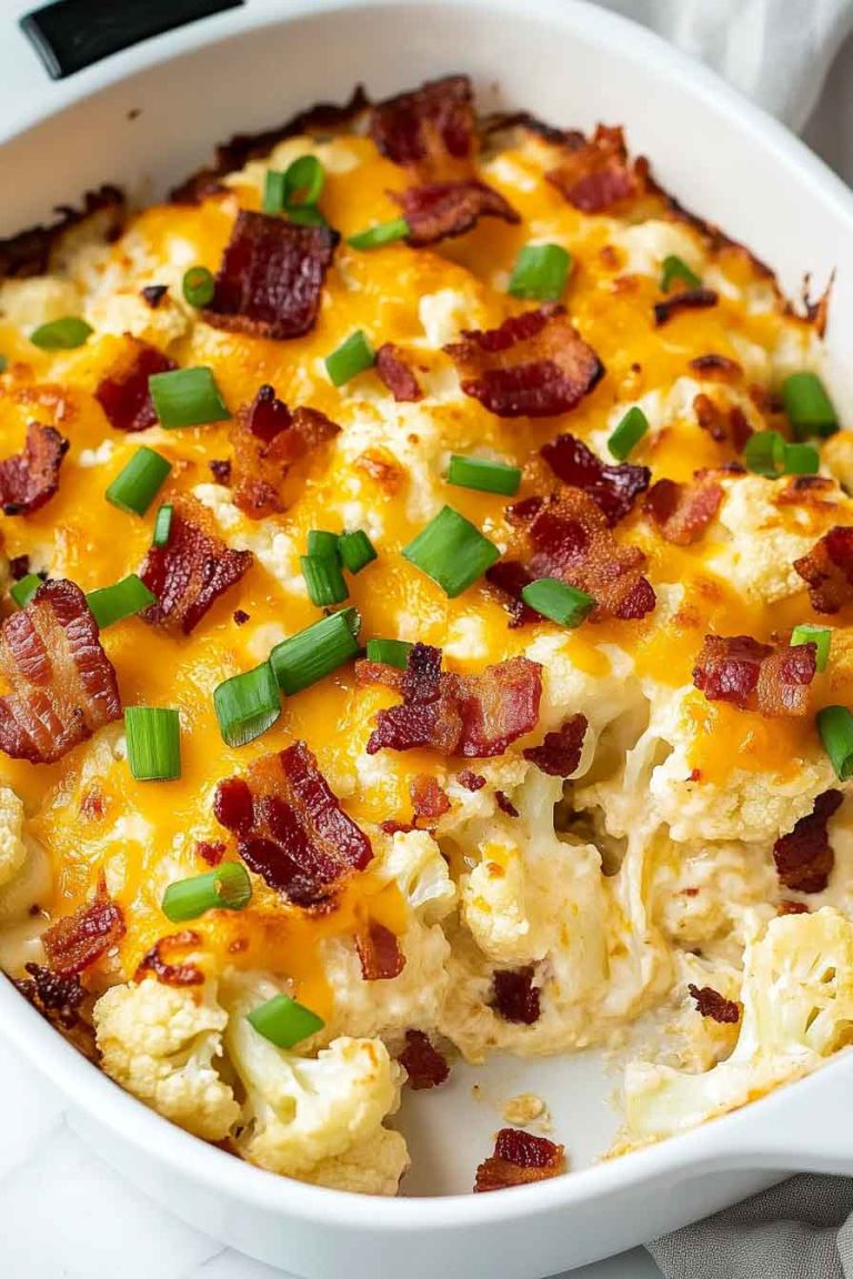 Loaded Cauliflower Casserole