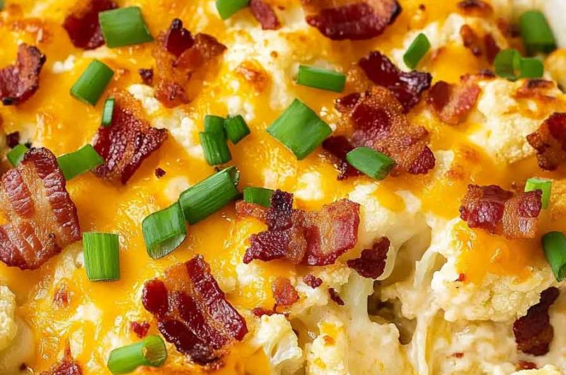 Loaded Cauliflower Casserole