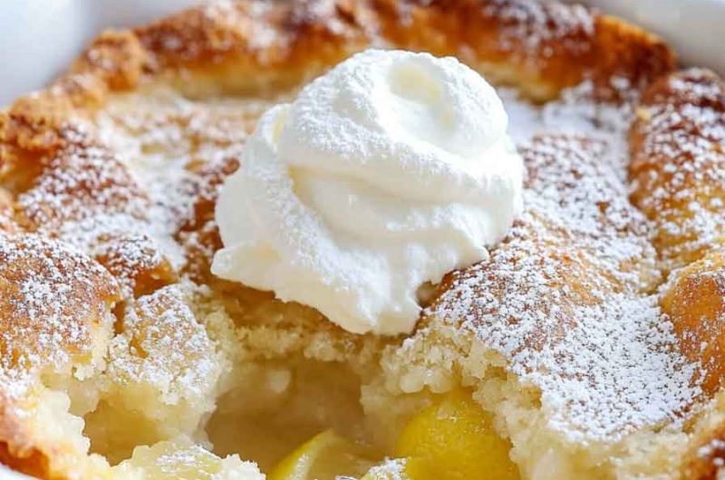 Magic Lemon Cobbler