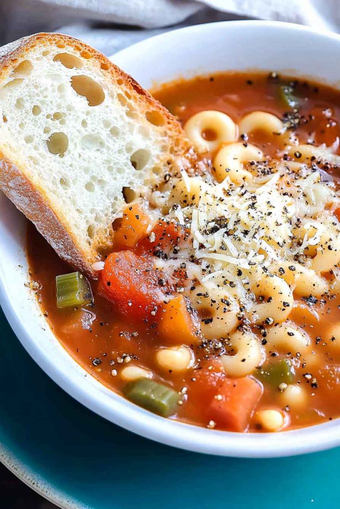 Ingredients for Olive Garden Pasta Fagioli Soup