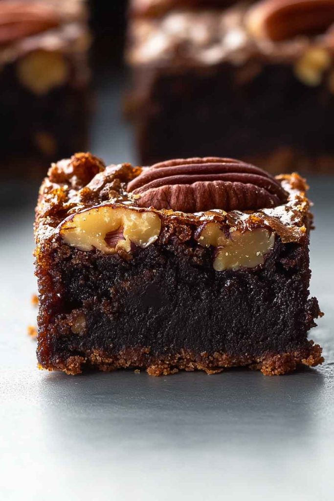 How to Make Pecan Pie Brownies 