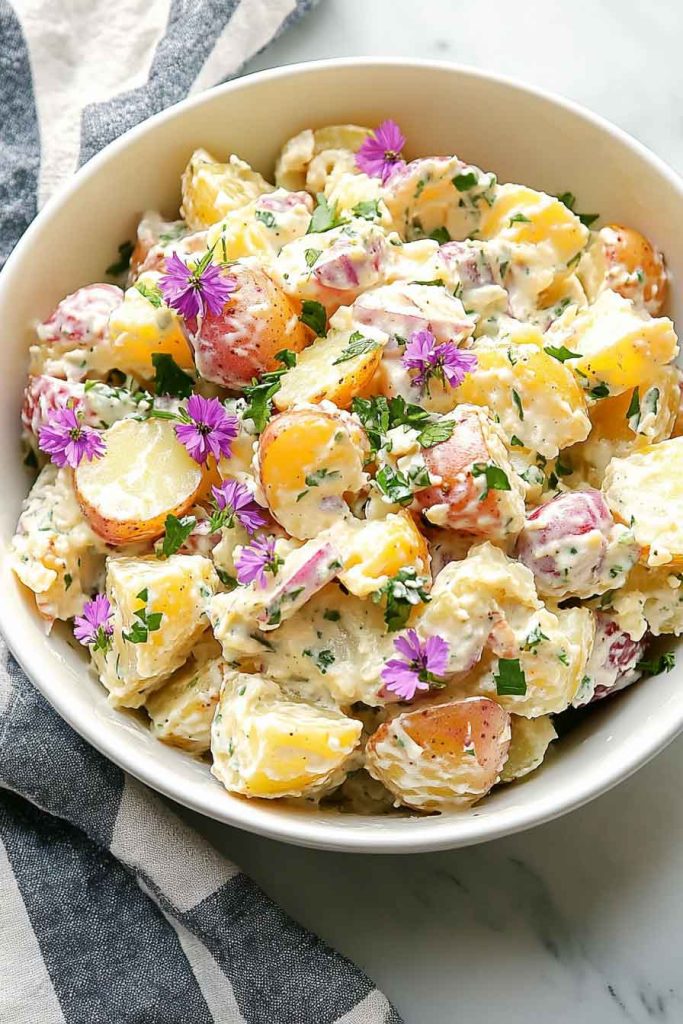 Ingredients for Southern Potato Salad
