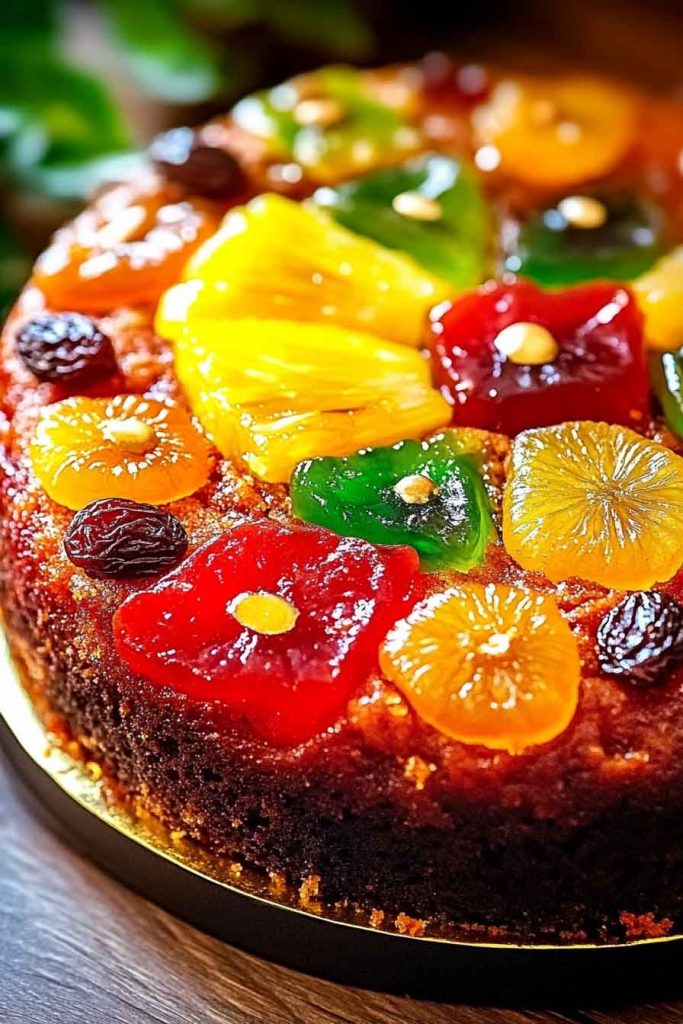 Spiced Rum Fruitcake