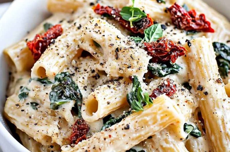 Vegan Tuscan Rigatoni